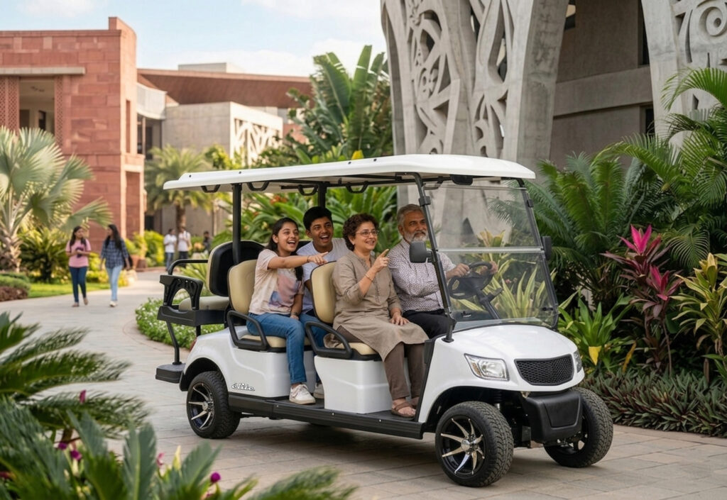elite-6-seater-golfcar-at-college